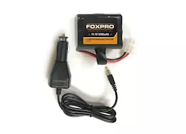FOXPRO High Capacity Lithium Battery / Car Charger Kit for FOXPRO X1, X24, X2S, & XWAVE